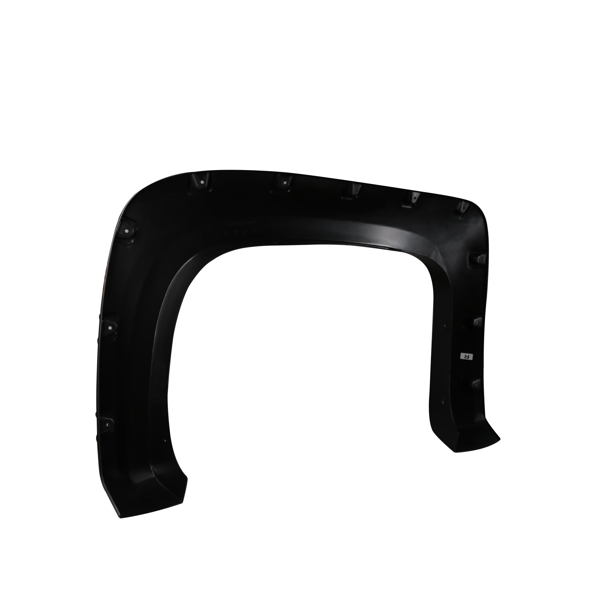 Fender Flares Black Riveted Style Black Compatible with 07-14 Silverado 1500|2007-2014 Chevrolet Silverado 2500|07-14 Silverado 3500-FPSSI07