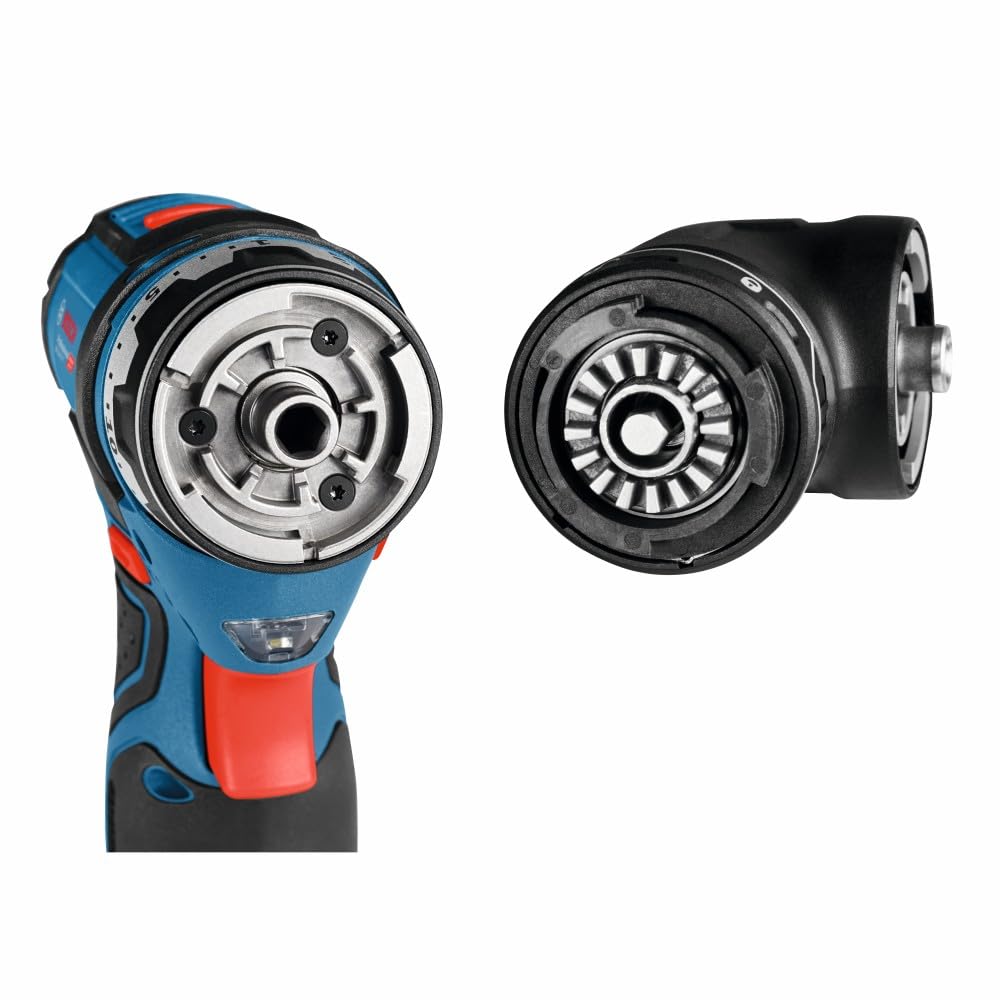 12V Max Bosch GSR12V-140FCB22 Drill/Driver with 5-In-1 Flexiclick® System and (2) 2.0 Ah Batteries