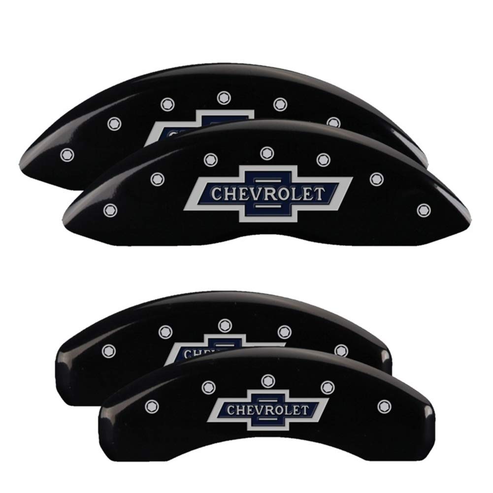 Chevrolet 100 Anniversary Caliper Covers 14005Sbanbk: Black