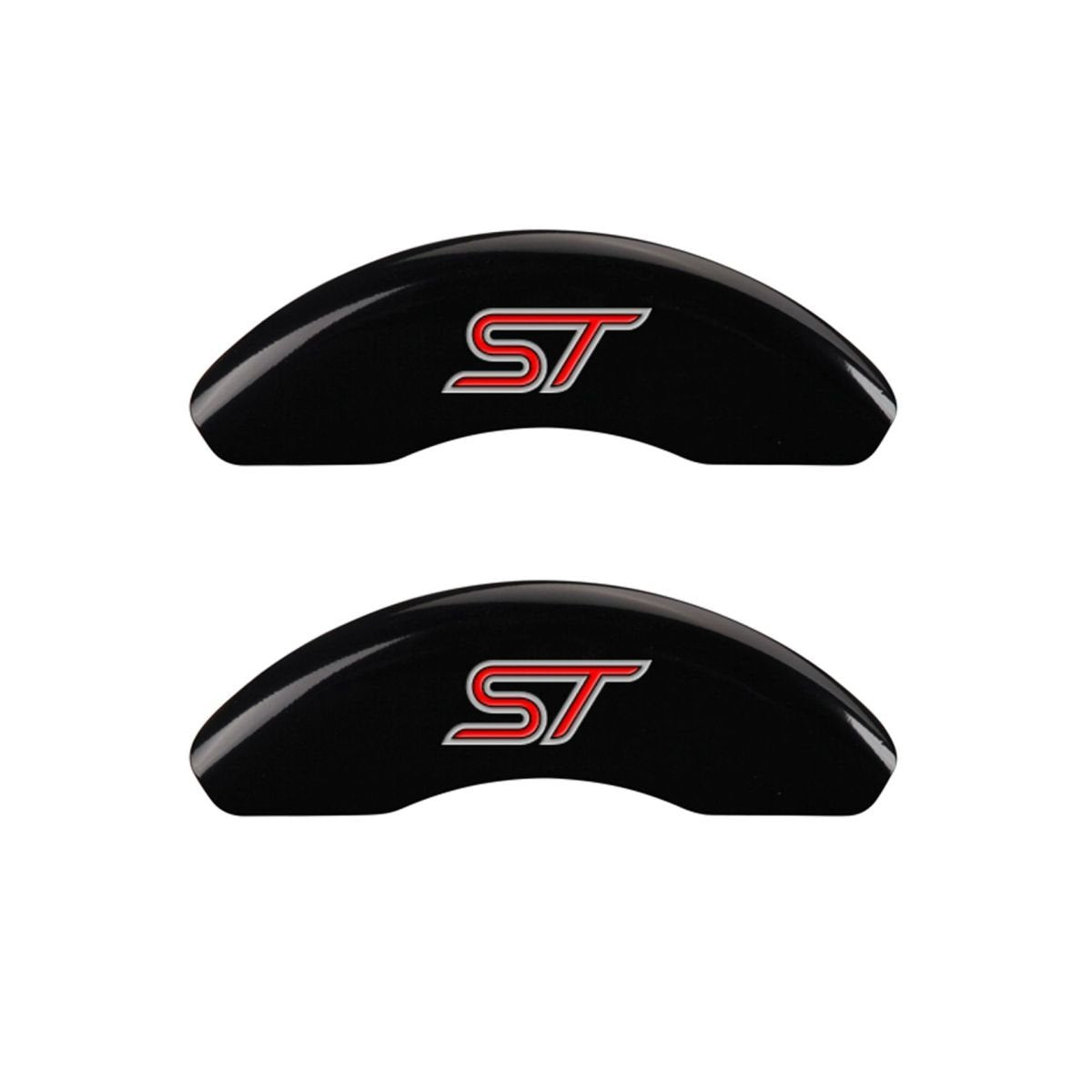 Black MGP Caliper Covers 10236SST1BK Caliper Cover