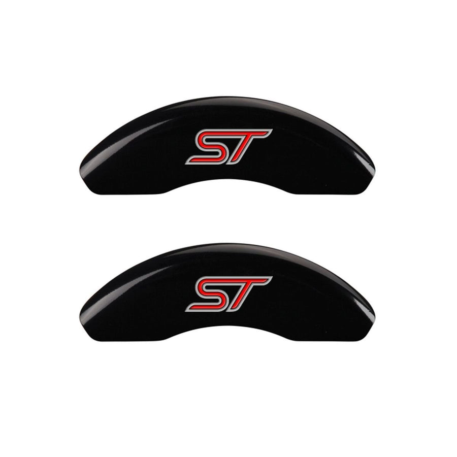 Black MGP Caliper Covers 10236SST1BK Caliper Cover