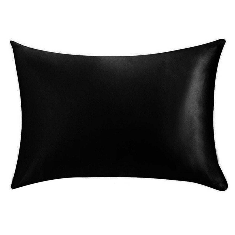 Silk Pillowcase YYWJ, Soft Natural Pillow Case With Zipper Pure Silk Hair/Skin-Care Pillow Covers Protectors 51cm x 76cm
