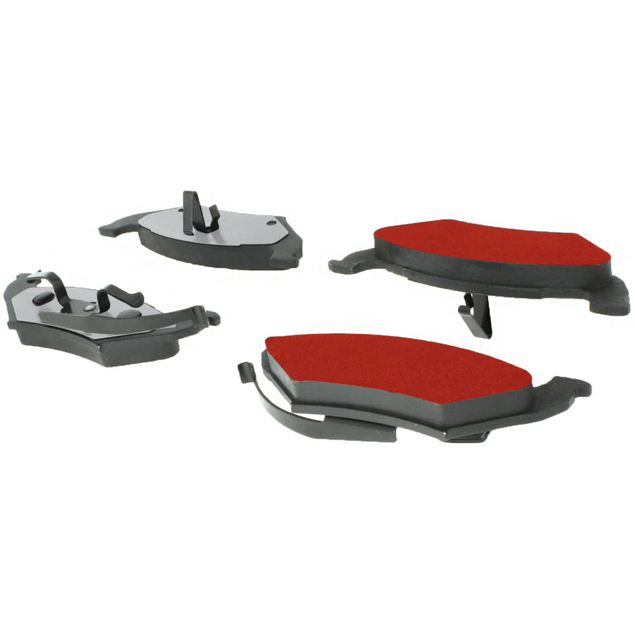 Centric 500.07150 Disc Brake Pads PQ PRO with Hardware for 1995-2002 Chrysler, Dodge, Plymouth Grand Caravan, Grand Voyager, Town & Country, Voyager