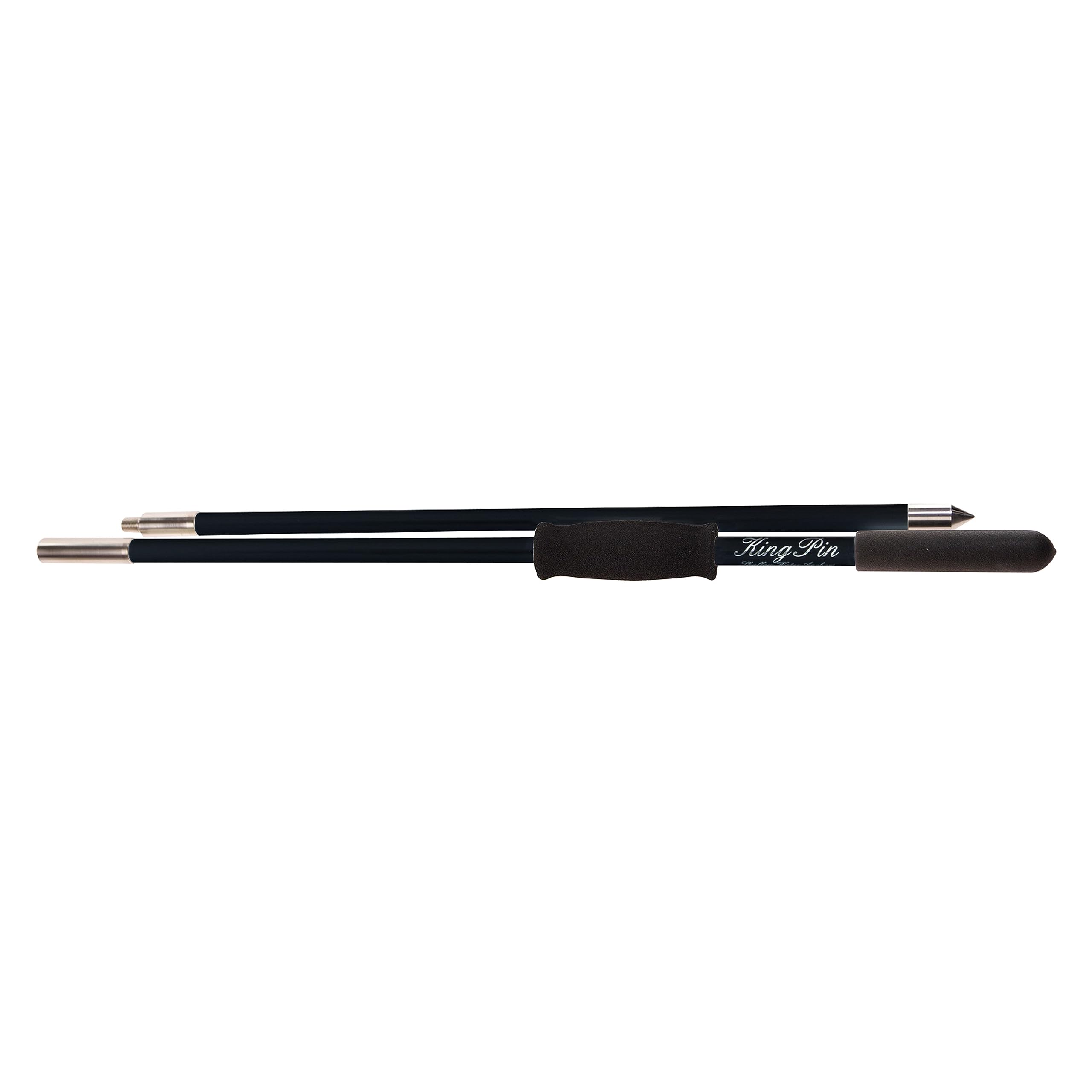 King Pin Panther Marine 12 Ft Pole Black