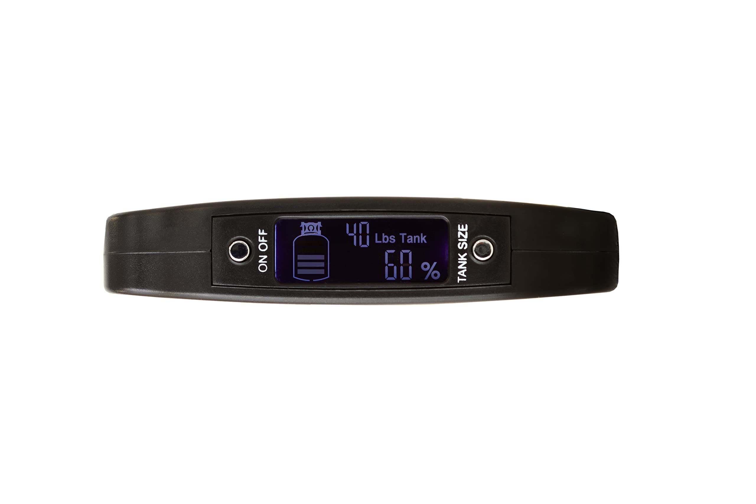 Flame King Digital Scale for 5LB, 10LB, 20LB, 30LB, 40 LB Propane Tank, (Black)