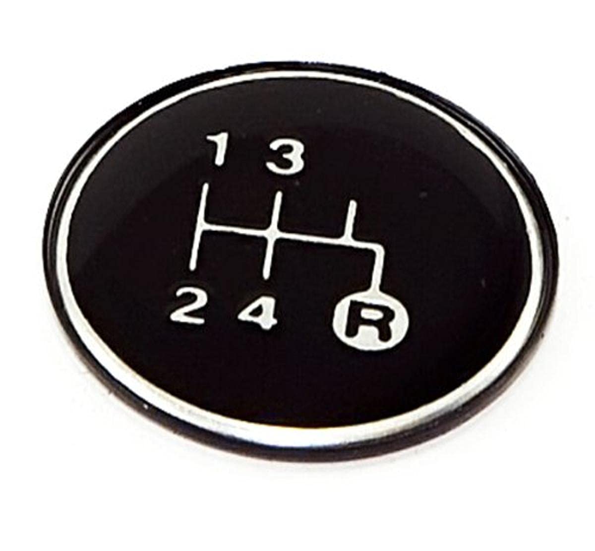 Transmission Shift Pattern Knob Insert, 4 Speed | Omix-Ada | 18884.33 | OE Reference: 3241067