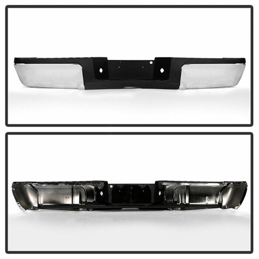 OEM Style Spyder Xtune - Steel Rear Bumper (RB-FF25008-WS-SET-C)