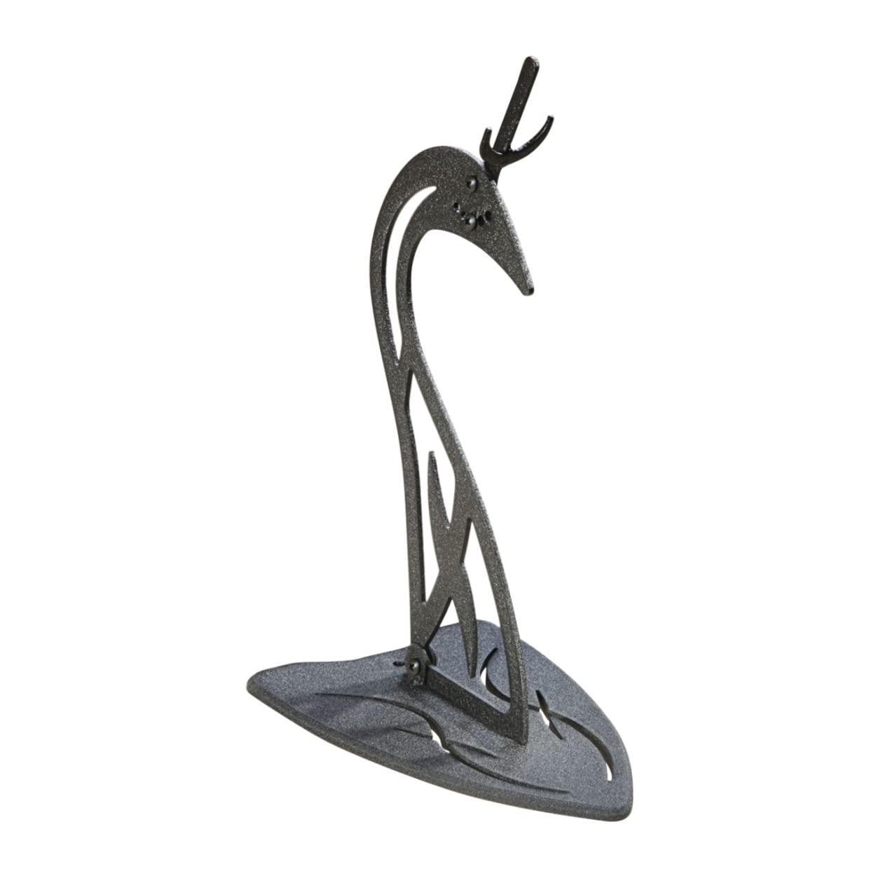 Skull Hooker European Trophy Mount Table Hooker – Perfect Kit for Table Display of Taxidermy Deer Antlers and other Skulls – Graphite Black