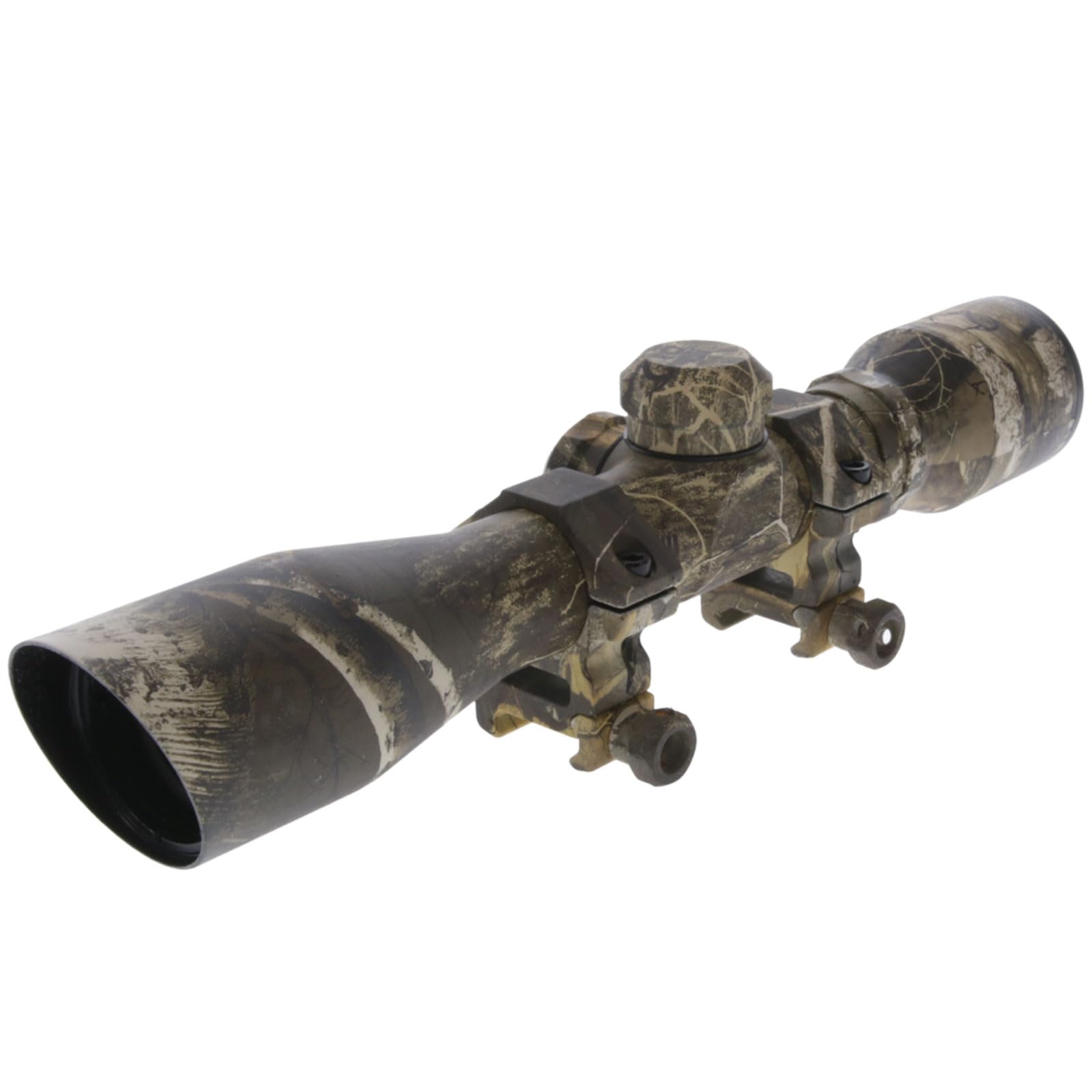 4x32mm TRUGLO Compact Rimfire and Shotgun Scope Series, Diamond Reticle, Realtree Xtra