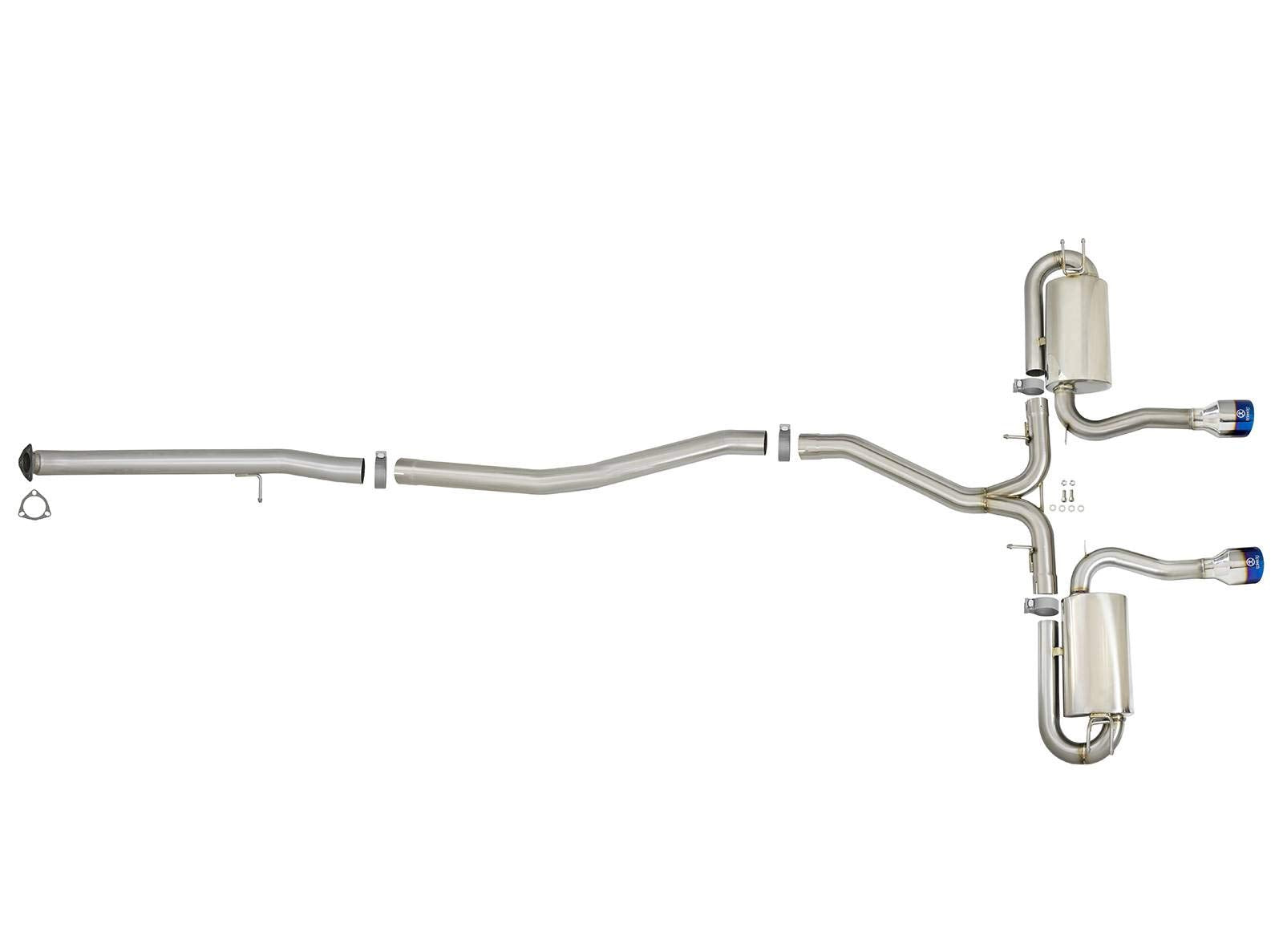 Takeda aFe Power 49-36621-L Performance Cat-Back Exhaust System