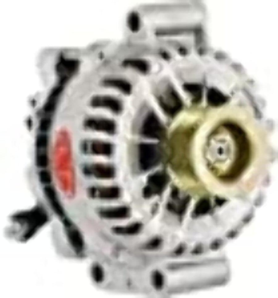 Alt Ford Powermaster 6G Natural 200A 6 grv Pulley Large Frame Transverse MTG PCM Controlled LI-SIG-A VR