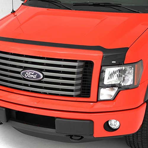 Aeroskin Hood Protector Auto Ventshade [AVS] | Fits 2013 - 2017 Chevrolet Traverse (LTD - 1st Gen), 2018 - 2023 Traverse (Includes Limited) | Low Profile Deflector / Bug Shield - 1 pc., Smoke | 322104