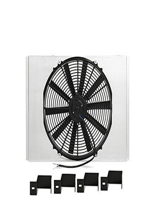 Mishimoto Performance Aluminum Fan Shroud MMFS-CK-63 Fits Chevrolet C/K Truck 1963-1966 Silver