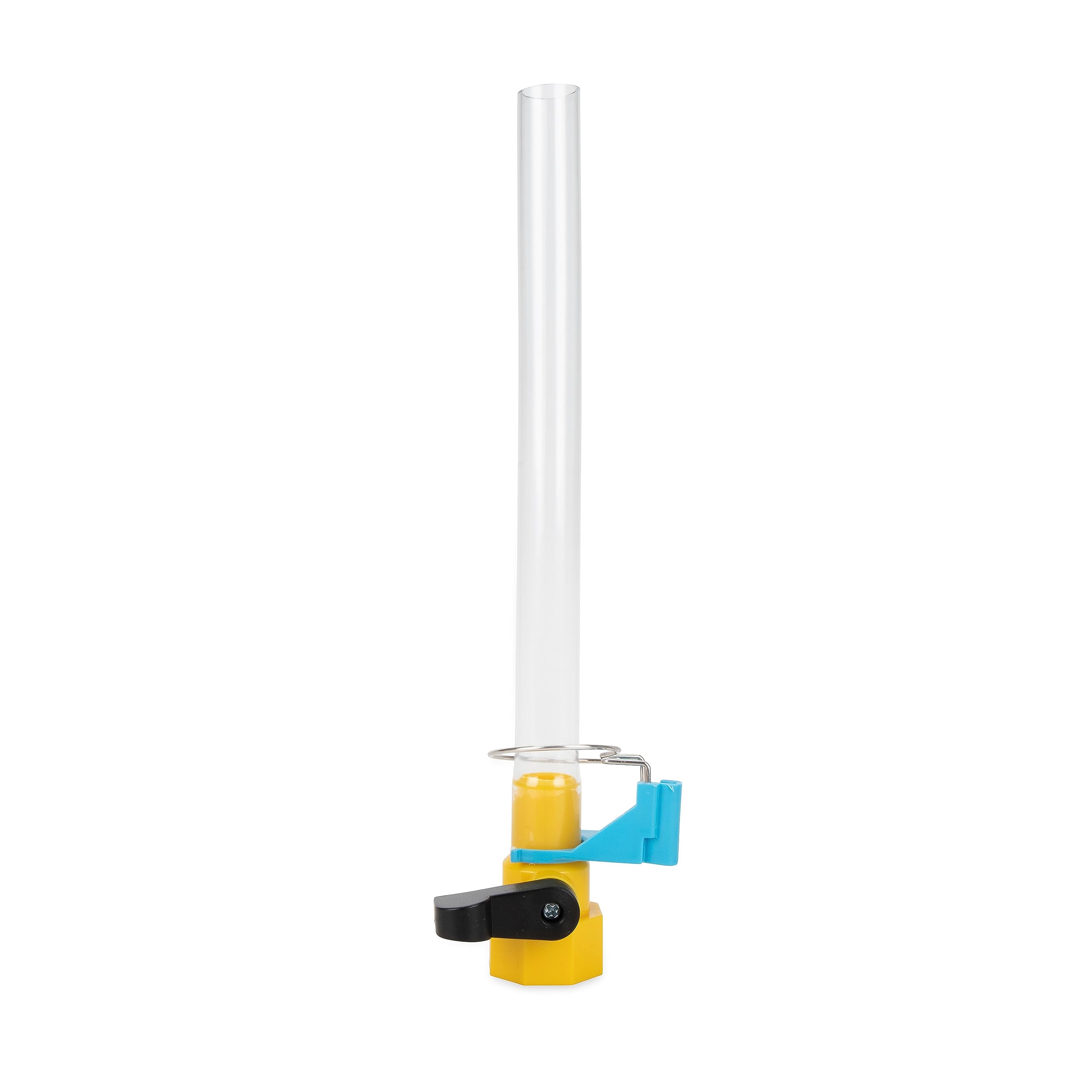Camco 40004 Gravity Water Fill Adapter RV with Shut Off Valve and Clip - Allows for Quick Filling of Your RV's Gravity Water Fill - Adapter Fits Standard Drinking Water Hoses