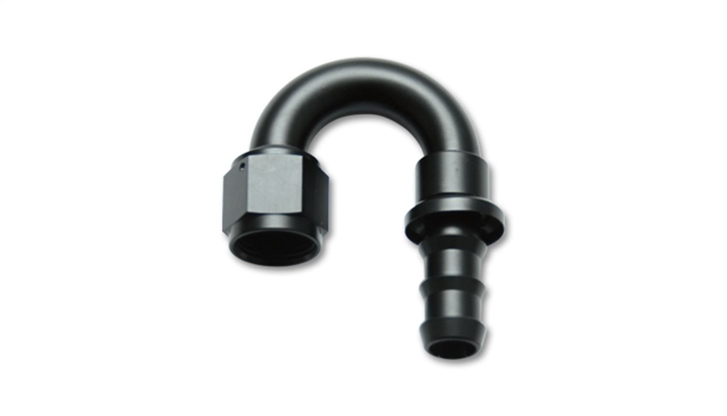 Hose End Elbow Fitting Vibrant Performance 22810 (Push-On 180 Degree; Hose Size: -10AN)
