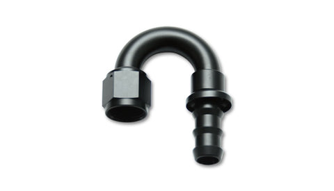 Hose End Elbow Fitting Vibrant Performance 22810 (Push-On 180 Degree; Hose Size: -10AN)