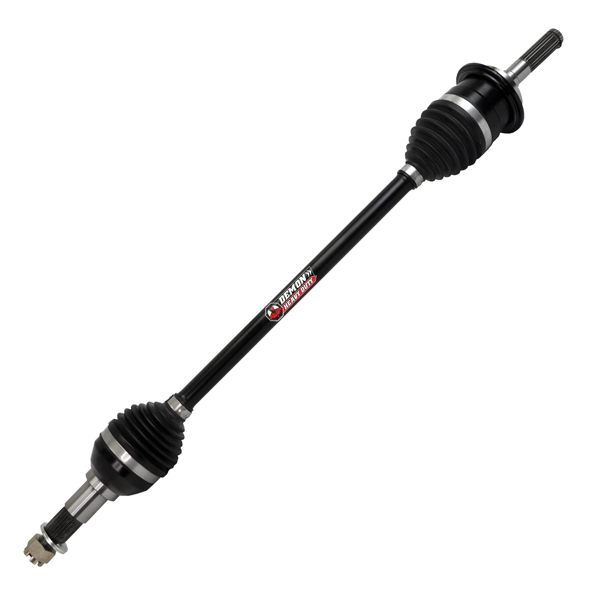 Heavy Duty Front Right Axle for Demon Powersports (2013-18) Can Am Maverick 1000/Max 1000, Made Up of 4340 Chromoly Steel, In Dual Heat Treated High Strength, Gives Wider Angles OEM: 705401874