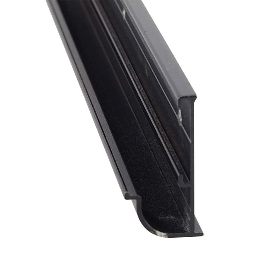 Lrg. Insert Drip Rail AP Products - 16 ft, Black