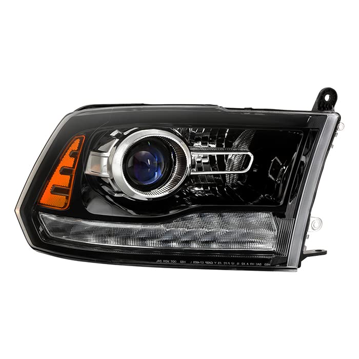 OEM Style Xtune Headlight (PRO-JH-DR13-OE-BK-R) (POE)