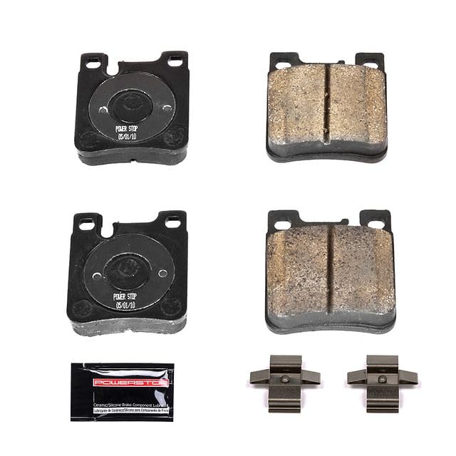Power Stop Z23-603 Z23 Evolution Sport Carbon Fiber Infused Rear Ceramic Brake Pads with Hardware