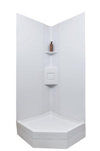 Neo-Angle Shower Icon 15246 90° Shower Surround Kit