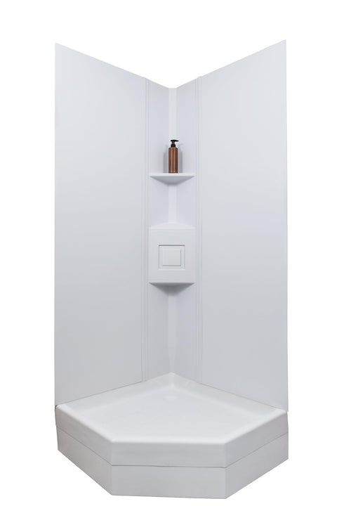 Neo-Angle Shower Icon 15246 90° Shower Surround Kit