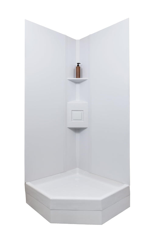 Neo-Angle Shower Icon 15246 90° Shower Surround Kit