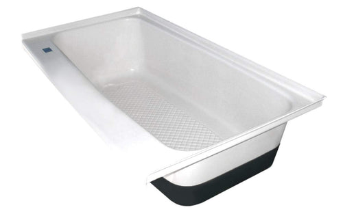 Bath Tub ICON 00478 with Left Hand Drain TU600LH - Polar White