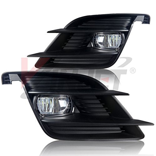 Winjet Integrated LED Fog Lights WJ30-0519-09 Pair Set Kit Wiring LH RH for 2017-2018 Subaru BRZ