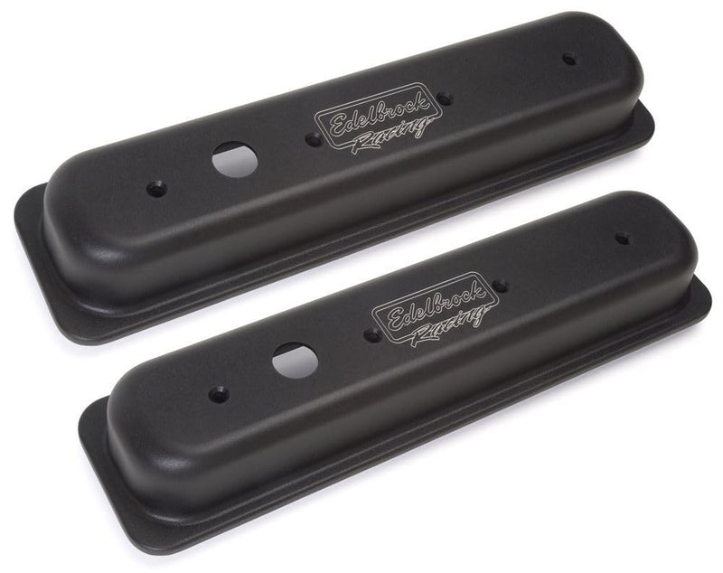 Edelbrock Victor Series 41723 Valve Cover with Left Breather Hole