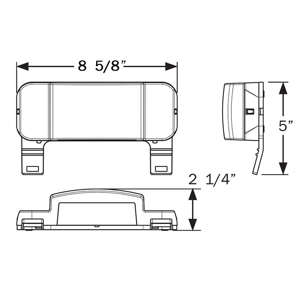 Optronics Replacement RVSTL61P Red Driver Side Lens