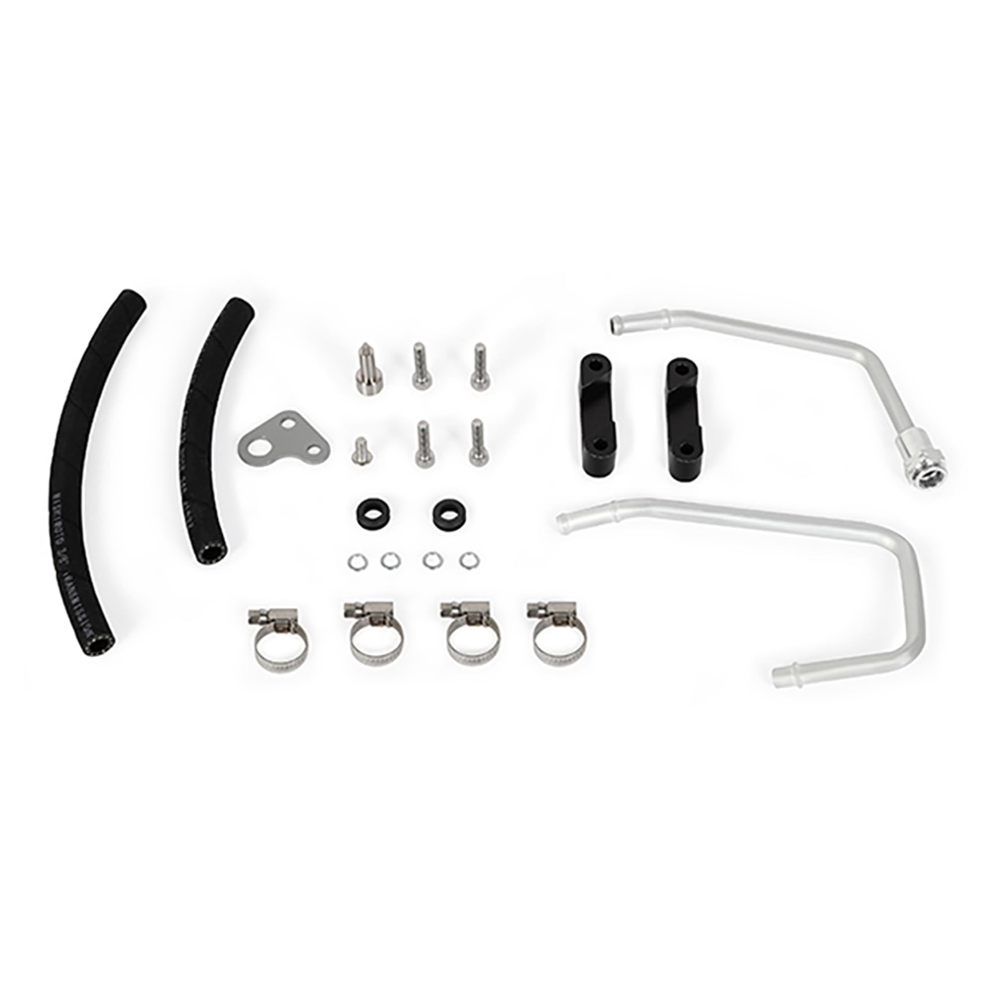 Mishimoto Transmission Cooler MMTC-K2-14, Compatible with Chevrolet Silverado, 2014-2018, Silver