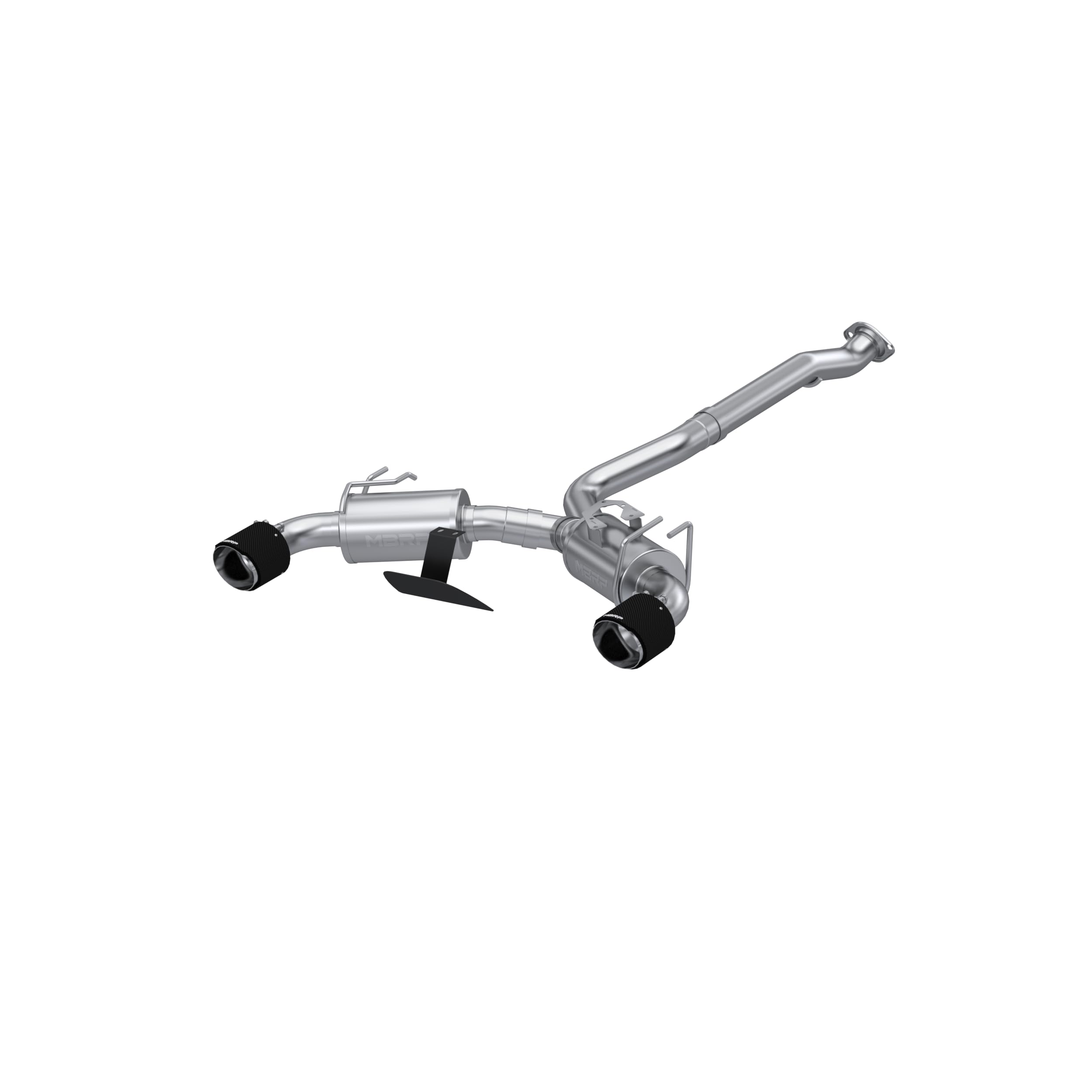2023 Toyota Corolla GR MBRP 1.6L T304 SS 3in Cat-Back Dual Split Rear w/Carbon Fiber Tips