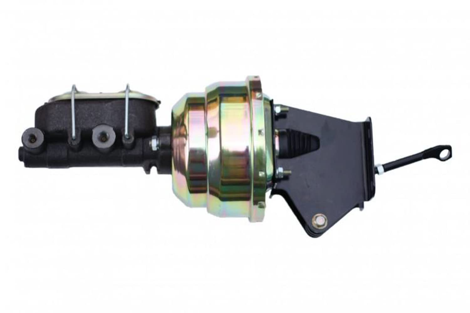 8 Inch LEED BRAKES Dual Power Booster 1 Inch Bore Master (Zinc)
