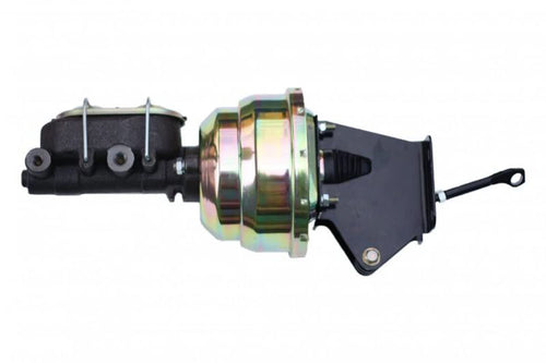 8 Inch LEED BRAKES Dual Power Booster 1 Inch Bore Master (Zinc)