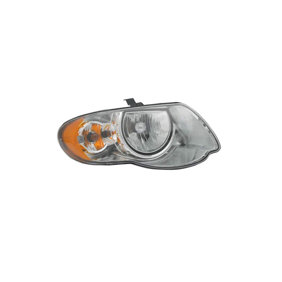 Right TYC Headlight Assembly Compatible with 2005-2007 Chrysler Twn And Country
