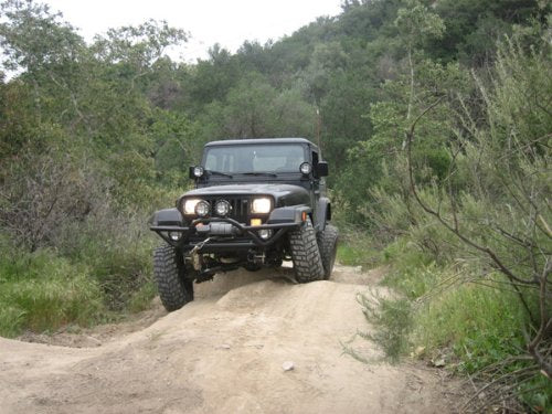 4" Lift Kit Rough Country for 87-95 Jeep Wrangler YJ | Power Steering - 620N2