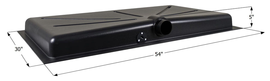 Icon Holding Tank 14094 HT497-SD - 54" x 30" x 5", 24 Gallon (0282970)