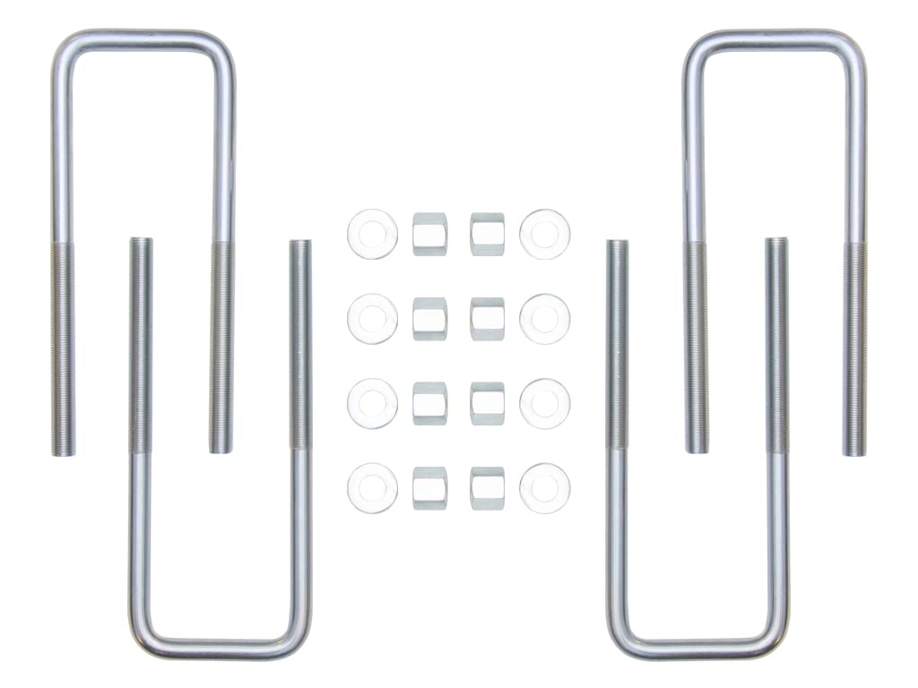 U-Bolt Kit ICON 9" Compatible with 2016-Up Nissan Titan XD, 88700