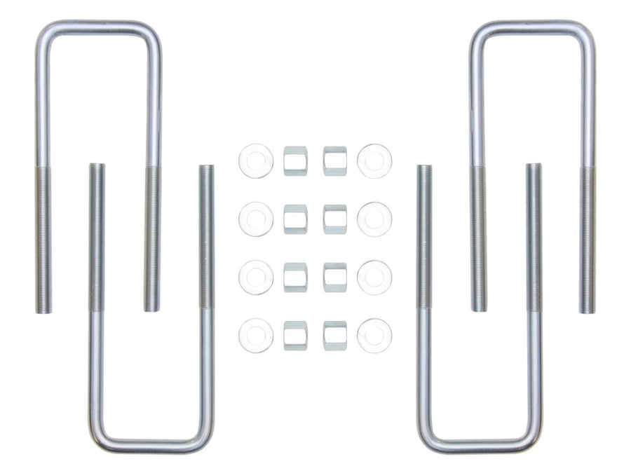 U-Bolt Kit ICON 9" Compatible with 2016-Up Nissan Titan XD, 88700