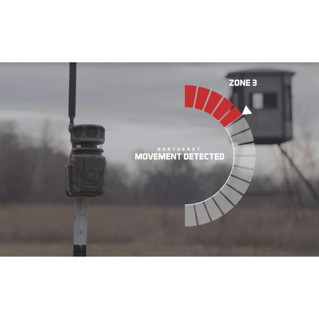 Revolver Stealth Cam 36MP Photo 1080P HD Video at 30 FPS 0.4 Sec Trigger Speed 360-Degree Panoramic View Built-in GPS Hunting Cellular Trail Camera, Verizon and AT&T