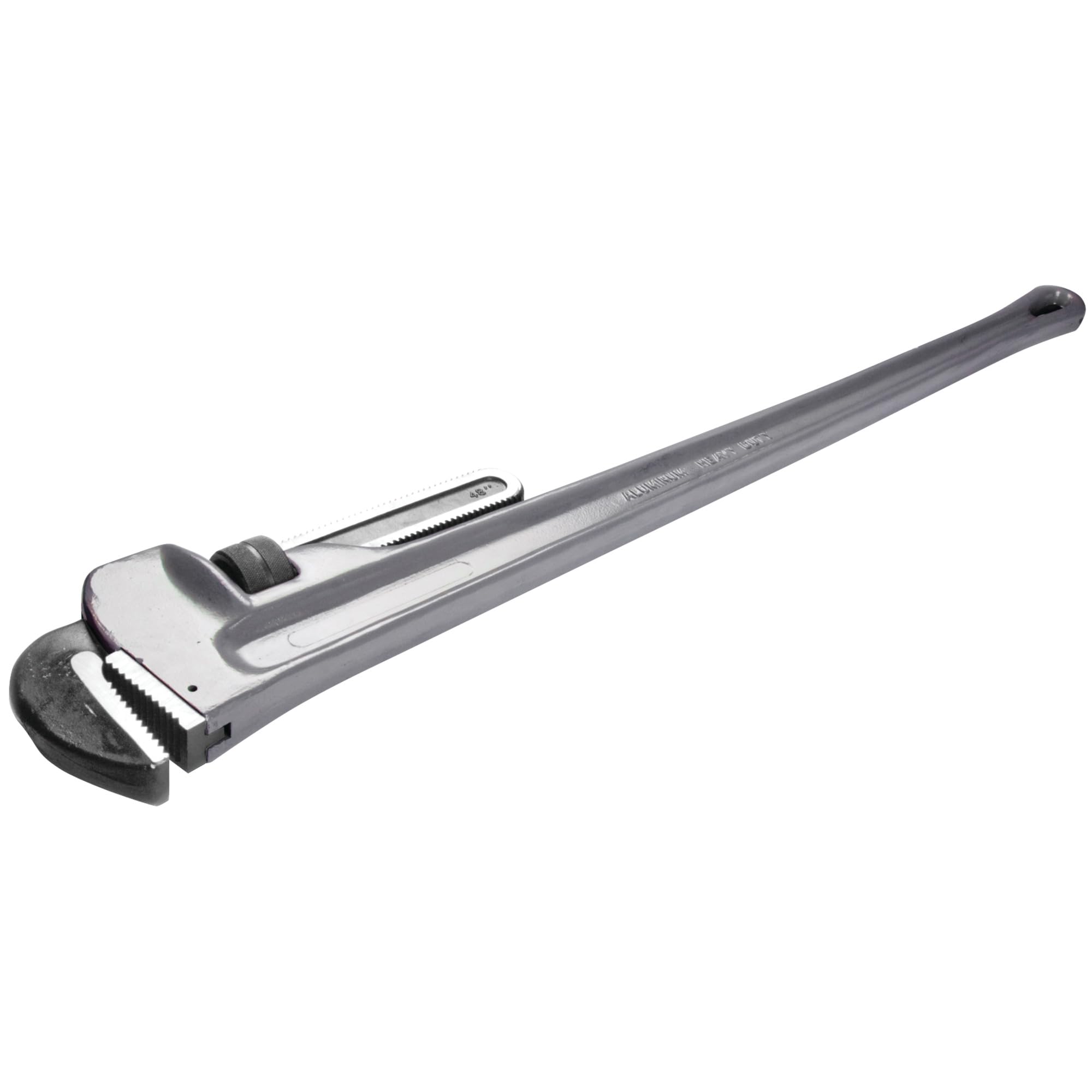 W2148 Performance Tool Aluminum Heavy-Duty Adjustable Straight Pipe Wrench, 48-inch