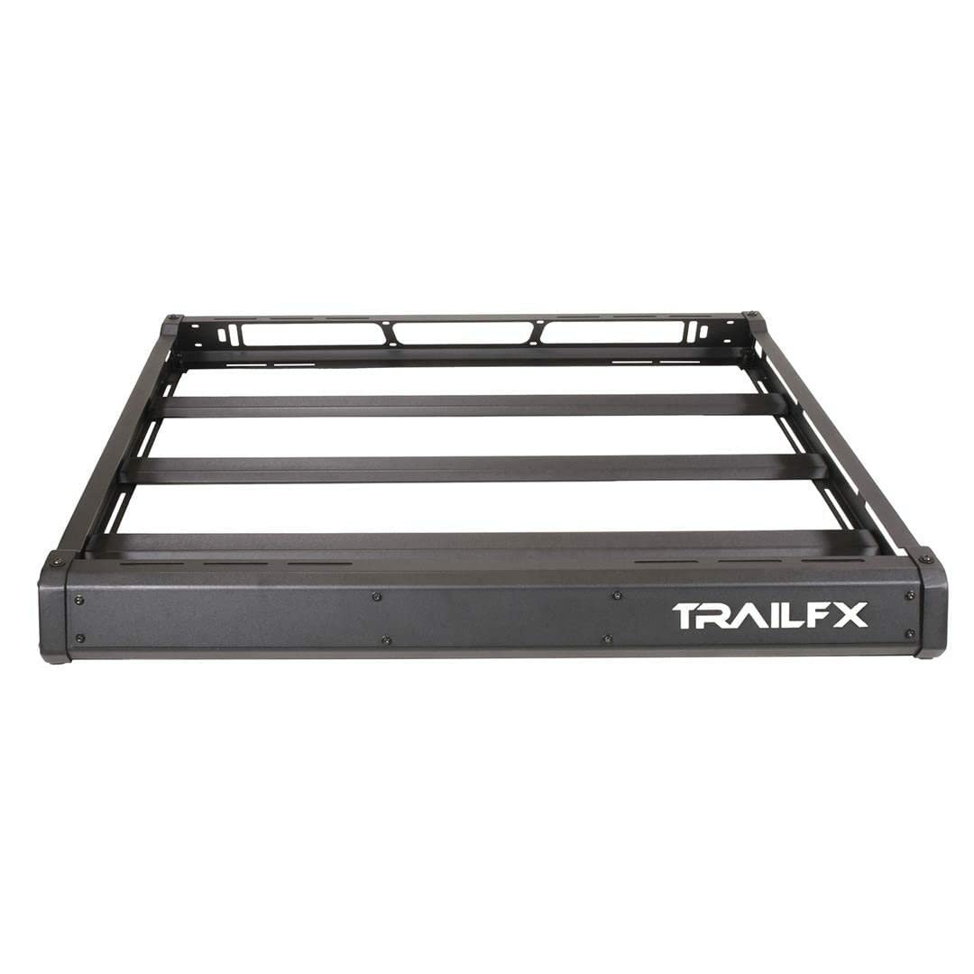 Aluminum Heavy-Duty Roof Basket Cargo Carrier for Wrangler JL & Gladiator Direct Fit No Drill Application