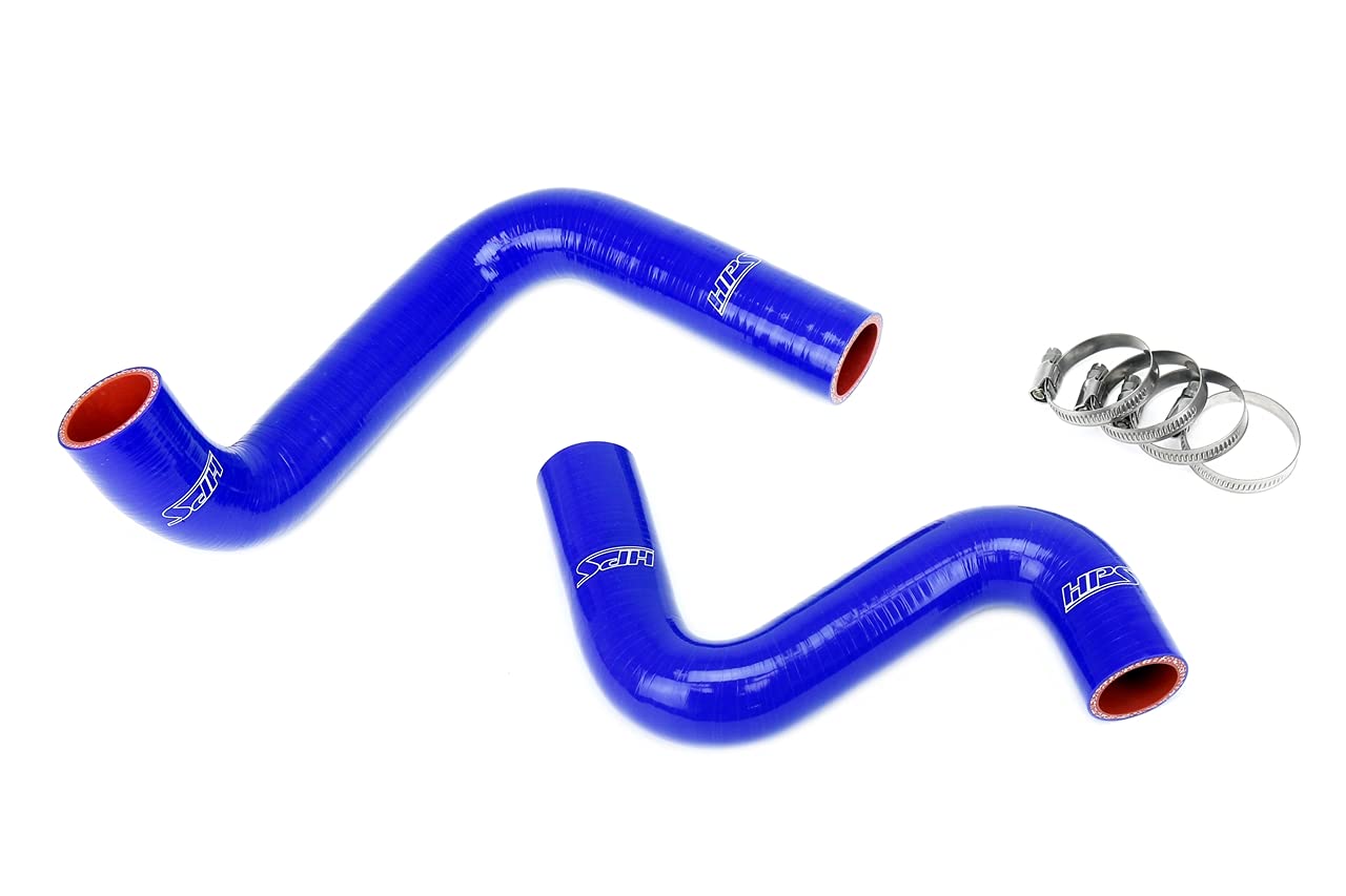 3-ply HPS Blue Reinforced Silicone Radiator Coolant Hose Kit 57-1955-BLUE