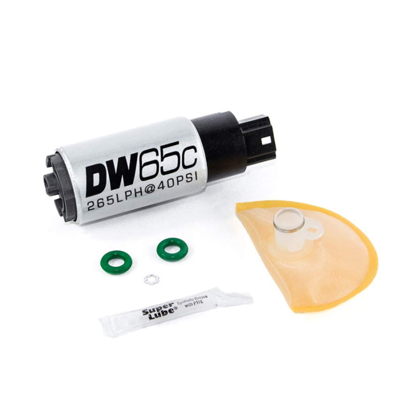 265LPH Deatschwerks Compact Fuel Pump W/1008 Install Kit