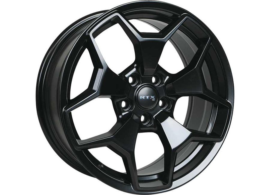 Custom RTX Wheel - 17x7.5, 35 Offset, 5x108 Bolt Pattern, 63.4mm Hub - Satin Black Rim