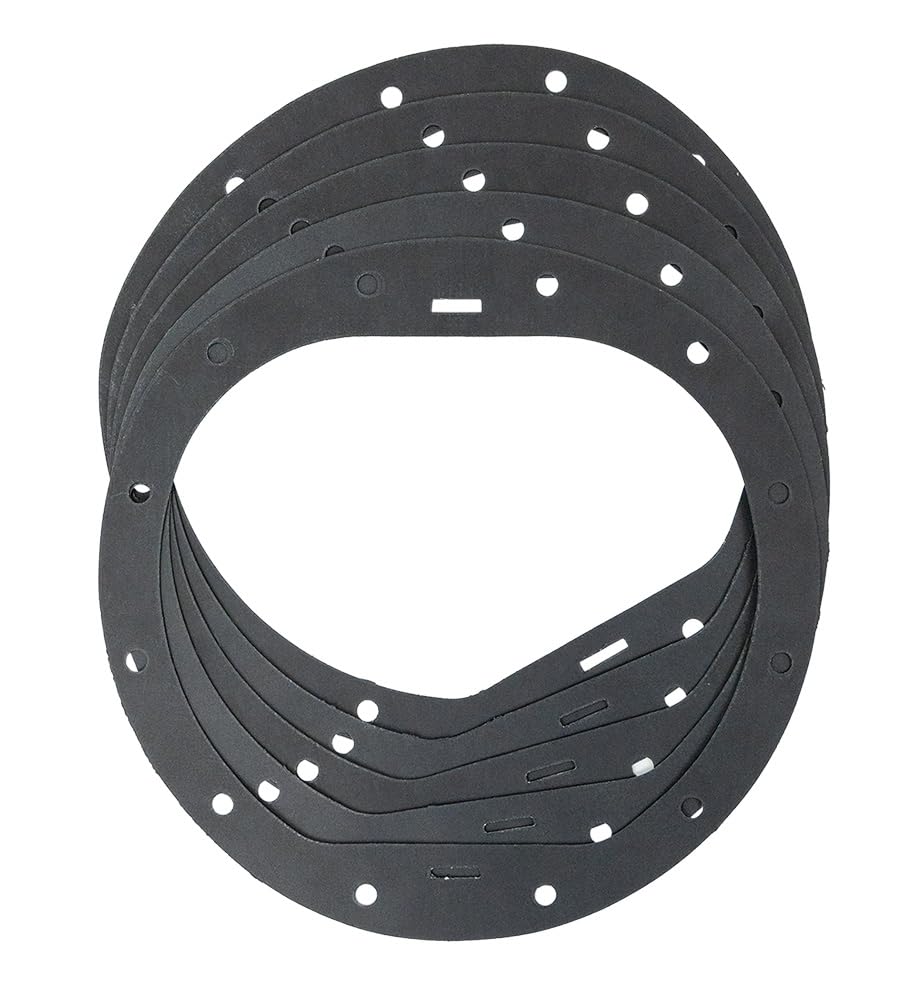 Rear End Cover Gaskets Moroso 93186, GM 12 Bolt, Pack of 5