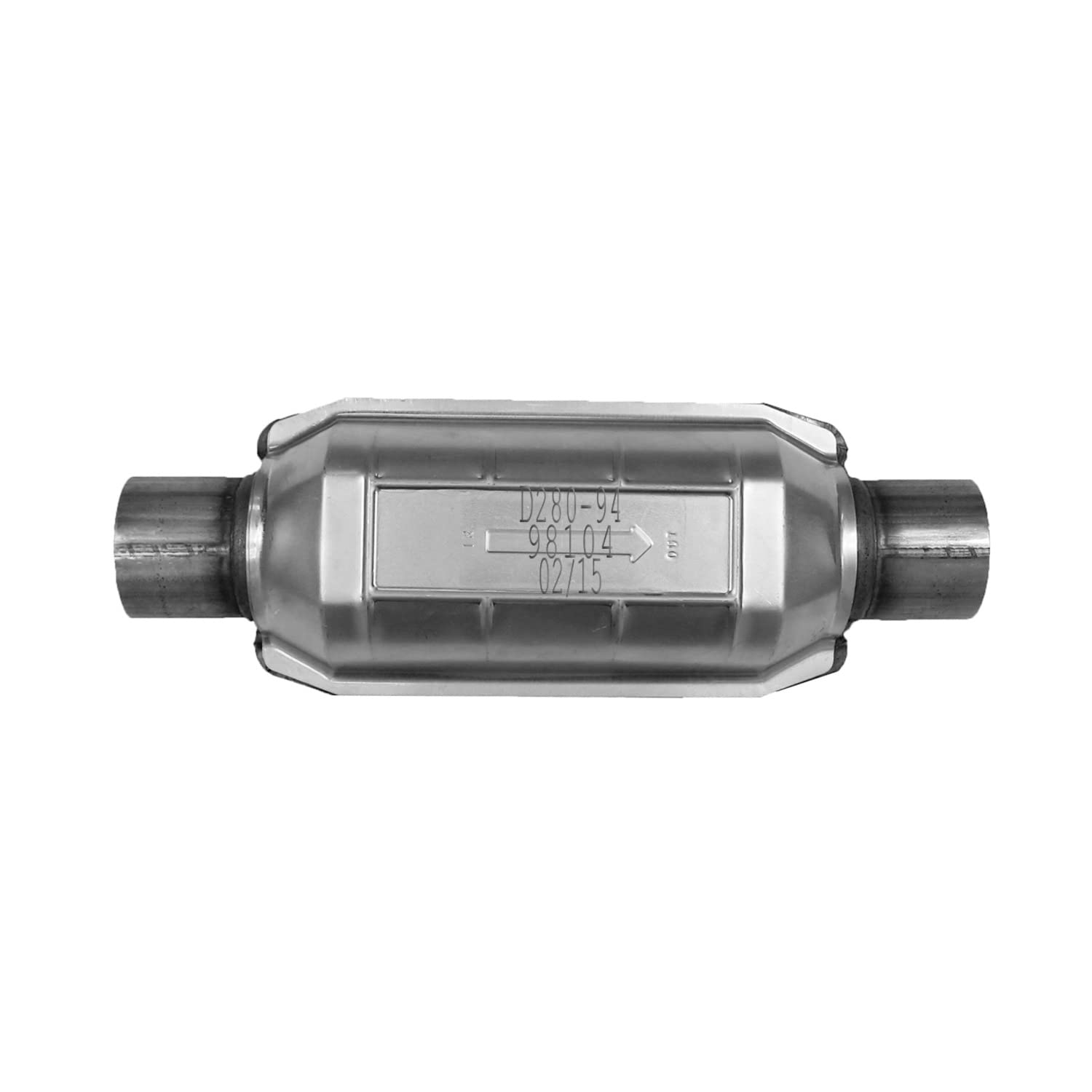 Carb Certified AP EXHAUST 98104 Universal Pre-Obdii Converter