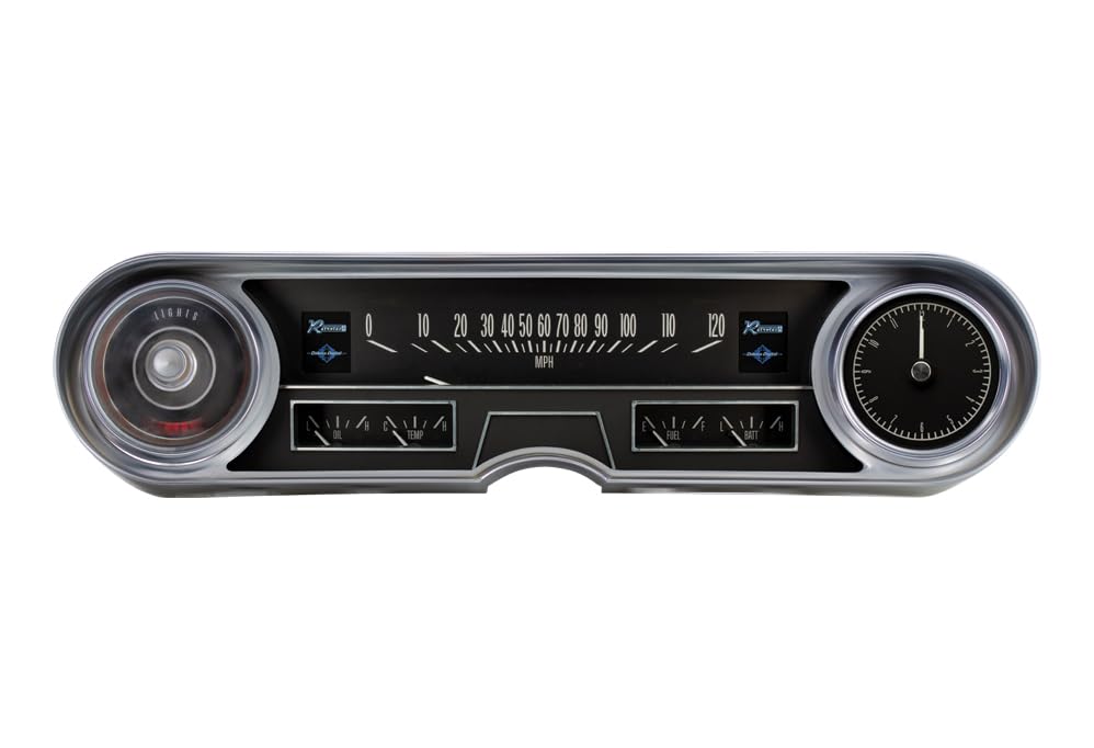 Dakota Digital Retrotech Gauge Instrument System RTX-65C-CAD-X Compatible with Cadillac 1965-66
