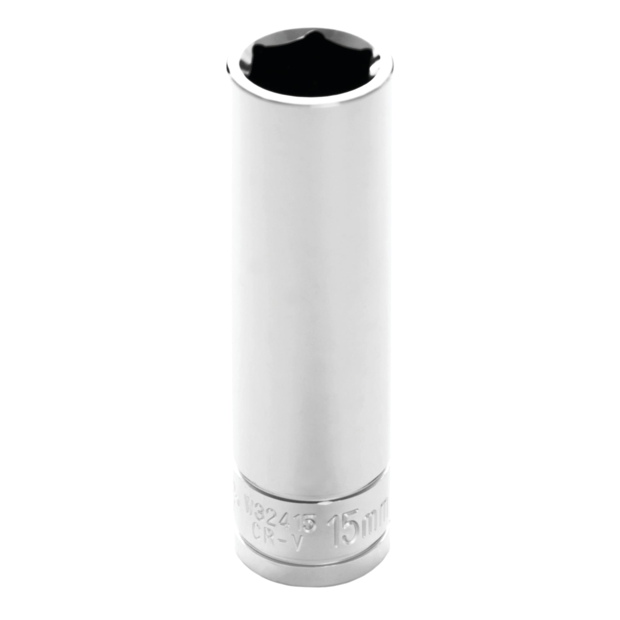 1/2-Inch Drive Performance Tool W32415 6-Point Socket, 15mm